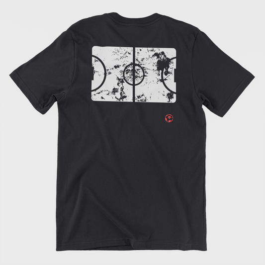 Futsal Court T-Shirt - Black