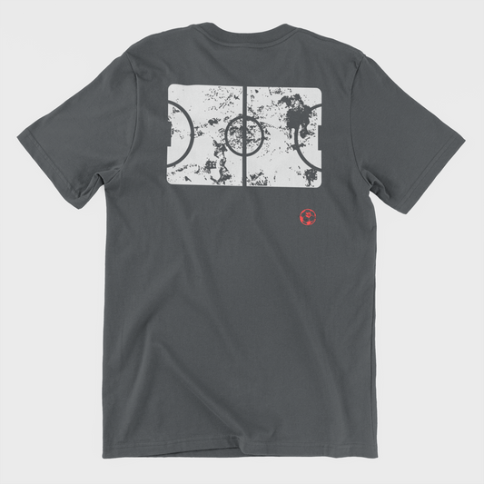 Futsal Court T-Shirt - Charcoal