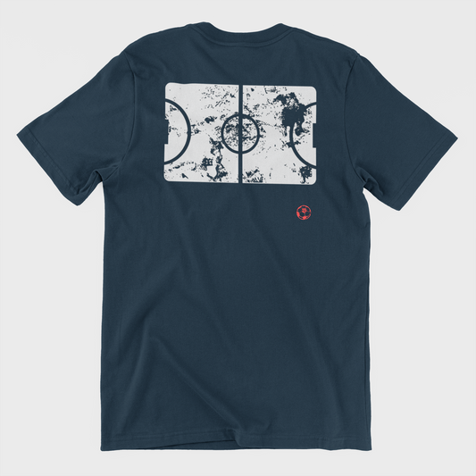 Futsal Court T-Shirt - Navy